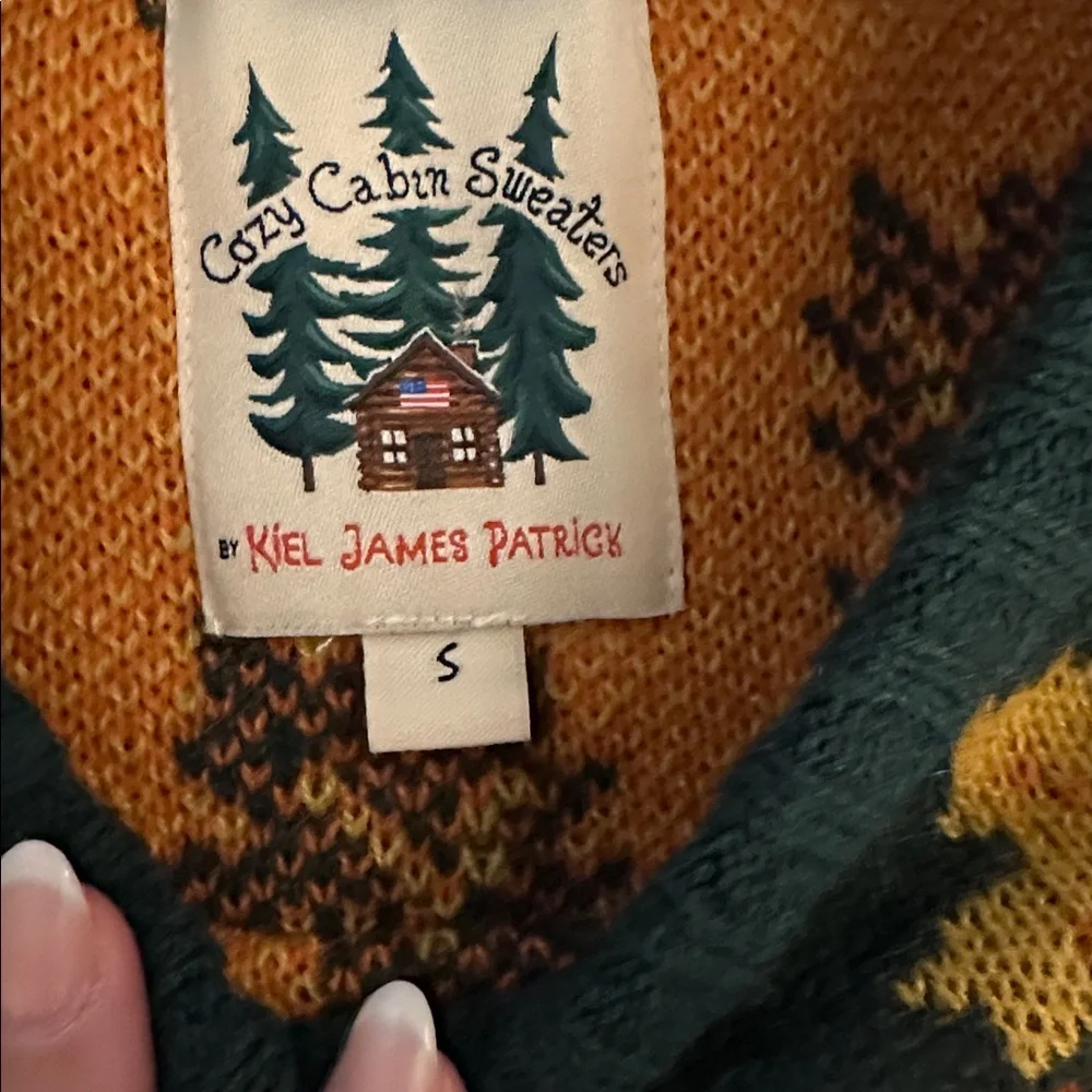 KJP Cozy Cabin Sweater Leaf 🍂 pattern - Picture 2 of 5